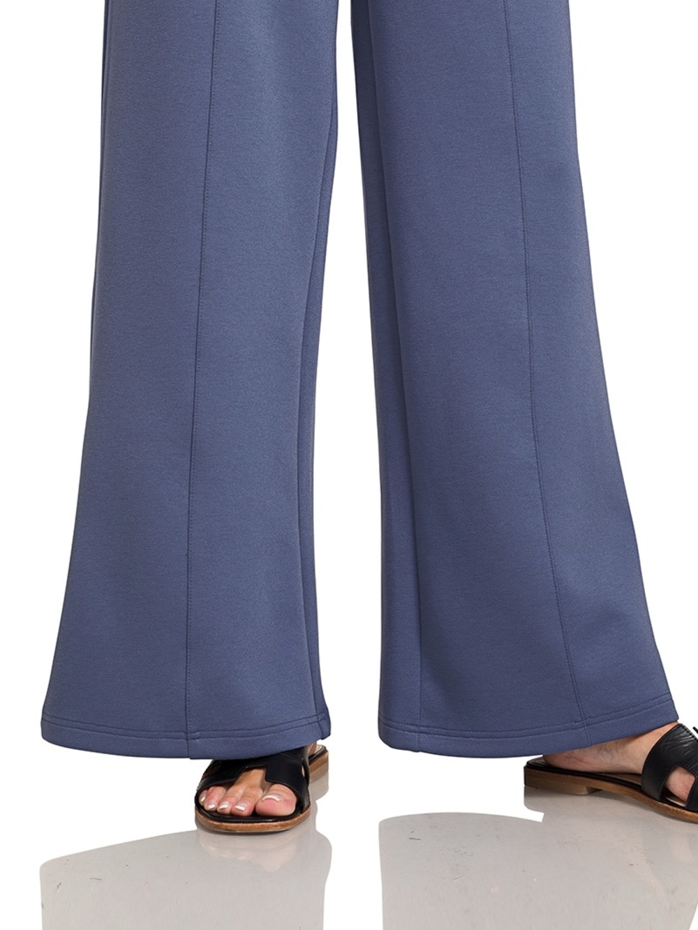 Zenana Scuba Collared Pullover & Center Seam Pants Set🛍️ - Picture 9 of 10